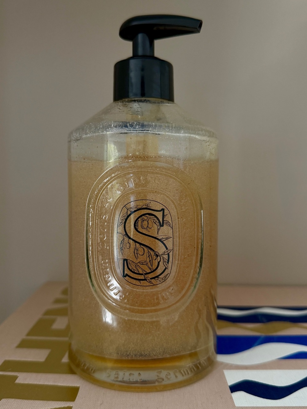 DIPTYQUE exfoliating wash
for the hands. (GREAT for refills)
